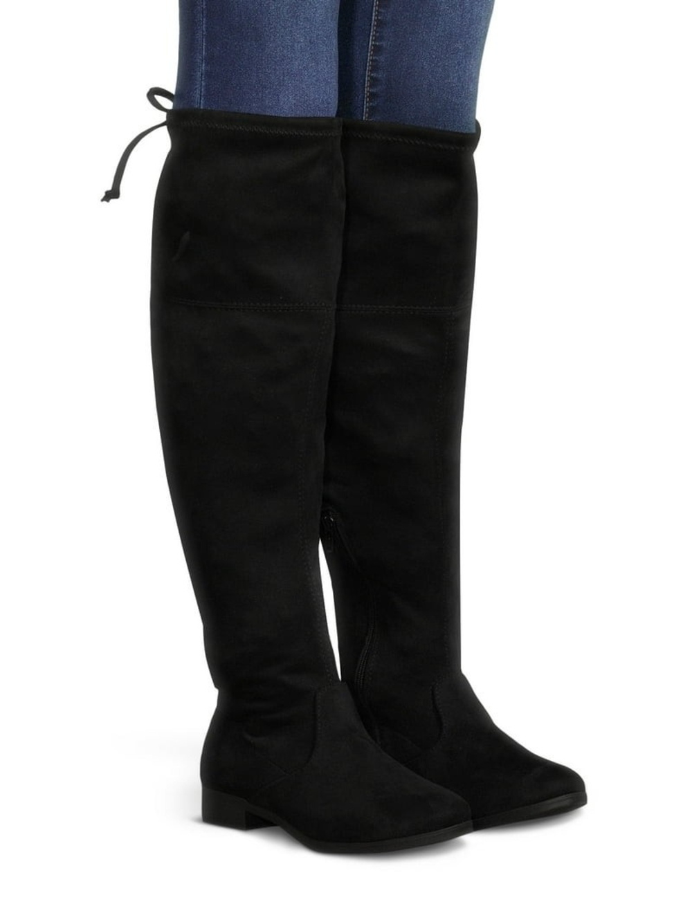 Black Over-the-Knee Women's Boots